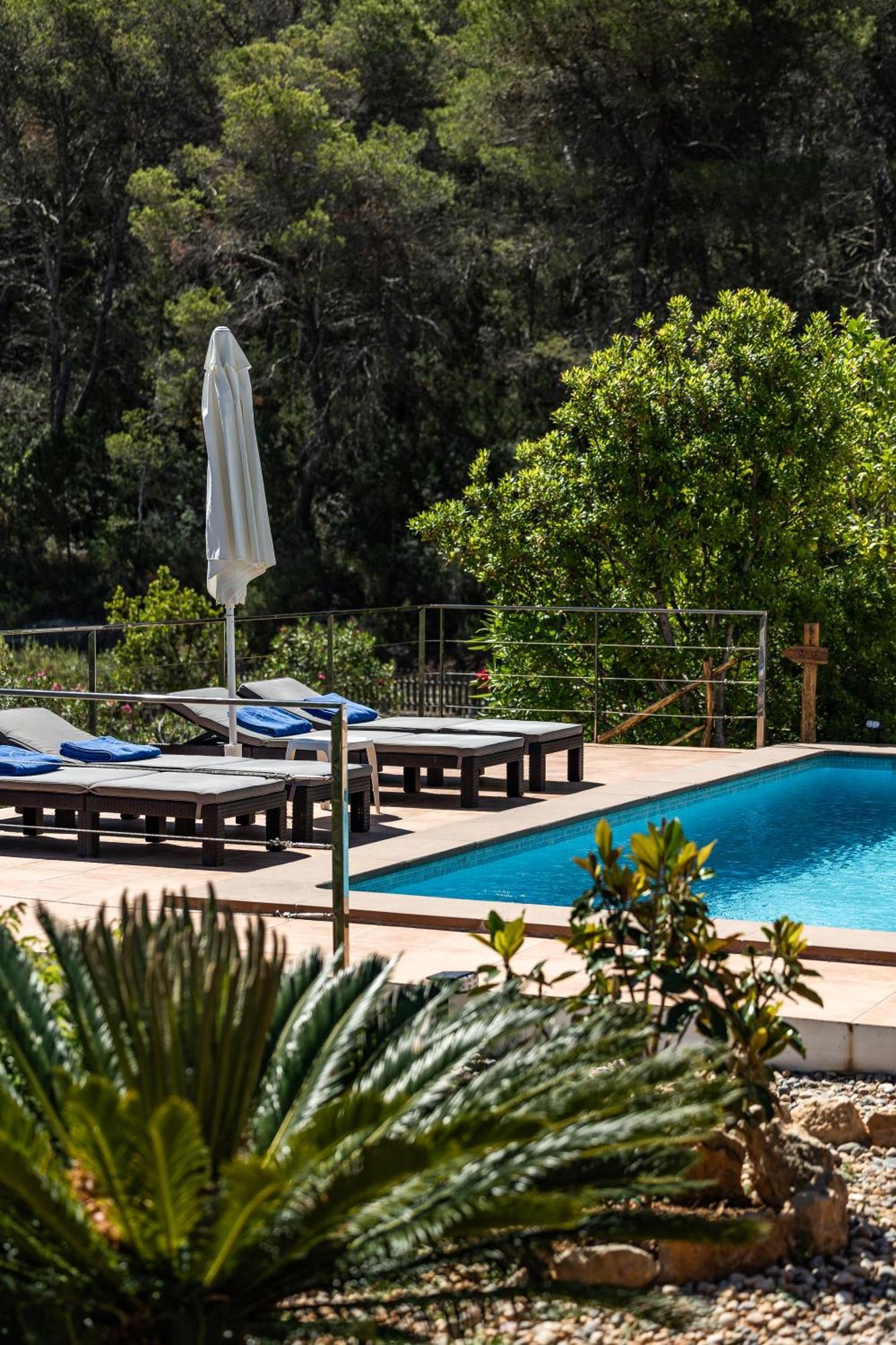 Charming Villa With Pool, Can Toni Mateu. Làng Sant Carles de Paralta Ngoại thất bức ảnh