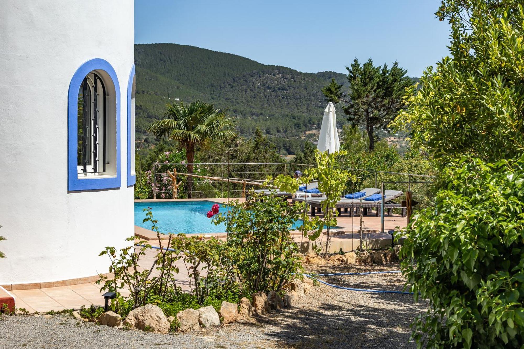 Charming Villa With Pool, Can Toni Mateu. Làng Sant Carles de Paralta Ngoại thất bức ảnh