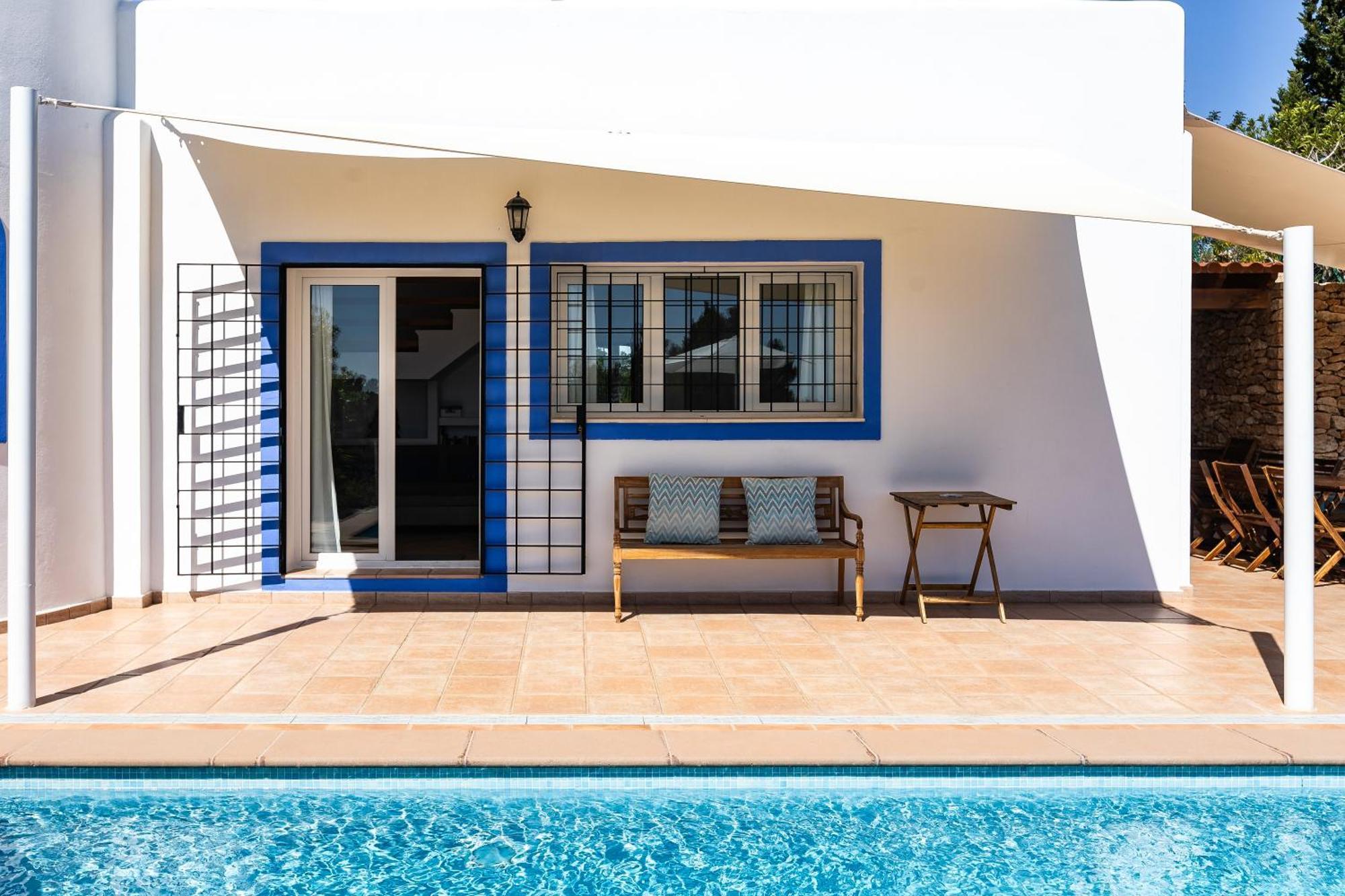 Charming Villa With Pool, Can Toni Mateu. Làng Sant Carles de Paralta Ngoại thất bức ảnh